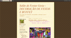 Desktop Screenshot of gioiafestas.blogspot.com