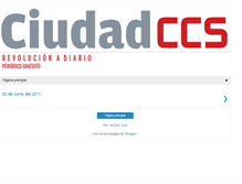 Tablet Screenshot of ciudadccs.blogspot.com