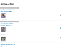 Tablet Screenshot of algodaodocekids.blogspot.com