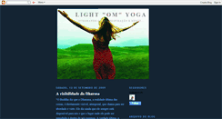 Desktop Screenshot of lightomyoga.blogspot.com