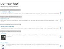Tablet Screenshot of lightomyoga.blogspot.com