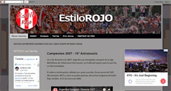 Desktop Screenshot of estilorojo.blogspot.com