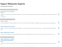 Tablet Screenshot of kapow-robosuite-experts.blogspot.com