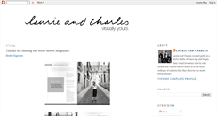 Desktop Screenshot of laurieandcharlesblog.blogspot.com