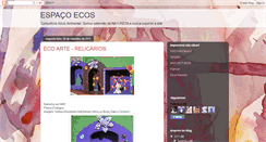 Desktop Screenshot of espacoecos.blogspot.com