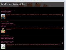 Tablet Screenshot of deolhoemjuazeirinho.blogspot.com