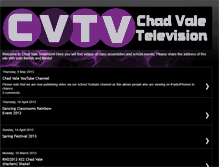 Tablet Screenshot of chadvaletelevision.blogspot.com