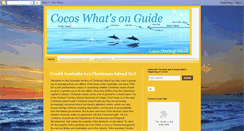 Desktop Screenshot of cocoswhatsonguide.blogspot.com