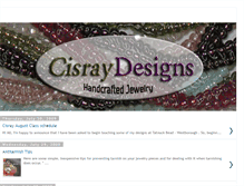 Tablet Screenshot of cisraydesigns.blogspot.com