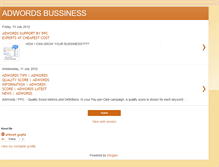 Tablet Screenshot of adwords-gdn.blogspot.com