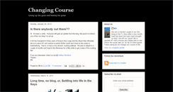 Desktop Screenshot of changingourcourse.blogspot.com