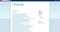 Desktop Screenshot of ilovejuju1.blogspot.com