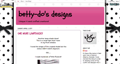 Desktop Screenshot of betty-dosdesigns.blogspot.com