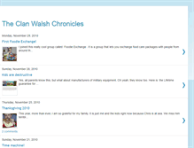 Tablet Screenshot of clan-walsh.blogspot.com