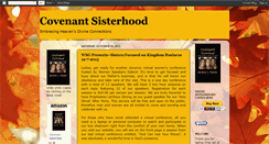 Desktop Screenshot of covenantsisterhoodthebook.blogspot.com