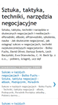 Mobile Screenshot of negocjacje-mediacje-taktyki-technika.blogspot.com