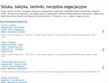 Tablet Screenshot of negocjacje-mediacje-taktyki-technika.blogspot.com