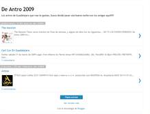 Tablet Screenshot of deantro2009.blogspot.com