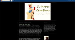 Desktop Screenshot of cjkopeccreations.blogspot.com