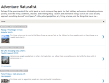 Tablet Screenshot of adventure-naturalist.blogspot.com