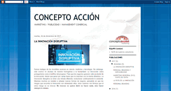 Desktop Screenshot of conceptoaccionmarketing.blogspot.com