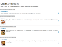 Tablet Screenshot of mairasrecipes.blogspot.com