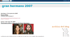 Desktop Screenshot of granhermano2007blog.blogspot.com