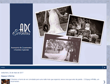 Tablet Screenshot of adceventos.blogspot.com