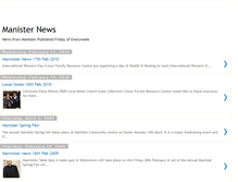 Tablet Screenshot of manisternews.blogspot.com