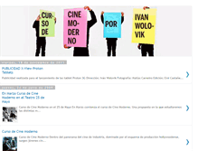 Tablet Screenshot of cursocinemoderno.blogspot.com