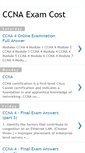 Mobile Screenshot of ccna-exam-cost.blogspot.com