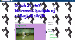 Desktop Screenshot of jamiesvolleyballmovementanalysis.blogspot.com