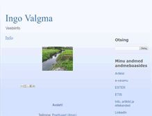 Tablet Screenshot of ingo-valgma.blogspot.com