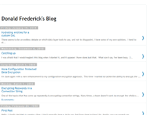 Tablet Screenshot of donaldfrederick.blogspot.com