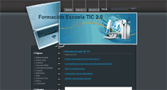 Desktop Screenshot of formacionescuelatic20.blogspot.com