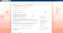 Desktop Screenshot of hypnosisatada.blogspot.com