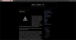 Desktop Screenshot of naylikestv2.blogspot.com