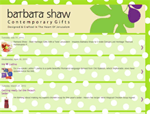 Tablet Screenshot of barbarashawsays.blogspot.com