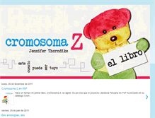 Tablet Screenshot of cromosomaz.blogspot.com