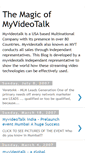 Mobile Screenshot of myvideotalk-magic.blogspot.com