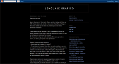 Desktop Screenshot of lenguajegrafico.blogspot.com