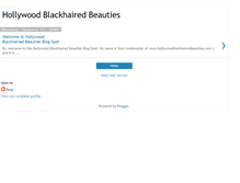 Tablet Screenshot of hollywoodblackhairedbeauties.blogspot.com