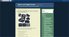 Desktop Screenshot of gamersandgadgets.blogspot.com