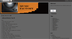 Desktop Screenshot of music-lifestyle.blogspot.com