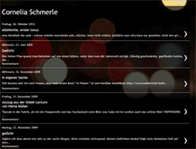 Tablet Screenshot of corneliaschmerle.blogspot.com