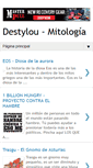 Mobile Screenshot of destylou-mitologia.blogspot.com