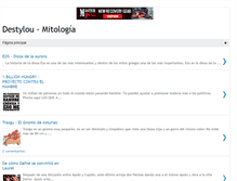 Tablet Screenshot of destylou-mitologia.blogspot.com