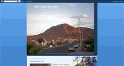 Desktop Screenshot of bareblackmountain.blogspot.com