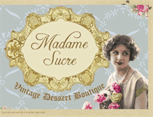 Tablet Screenshot of madamesucre.blogspot.com