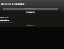 Tablet Screenshot of chemistryscholarship.blogspot.com